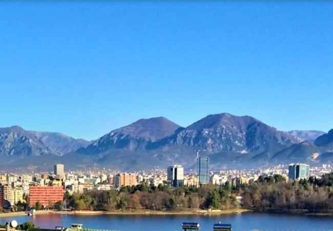 Lake View Apartment Tiranë Eksteriør bilde